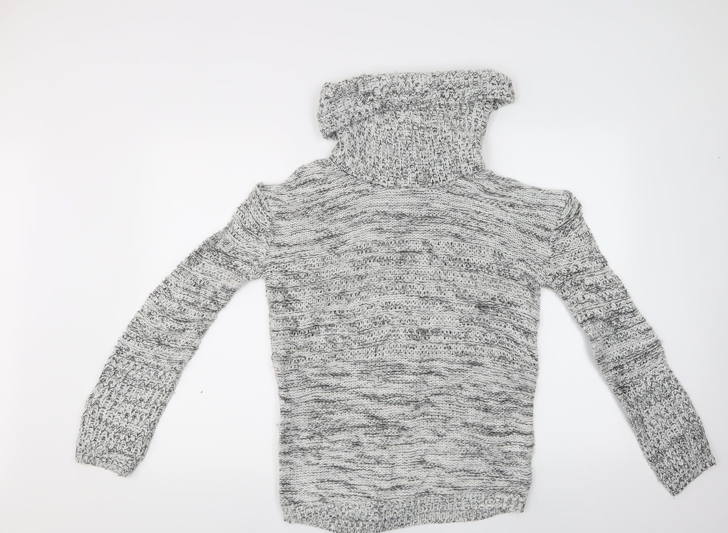 M&Co Womens Grey   Pullover Jumper Size M