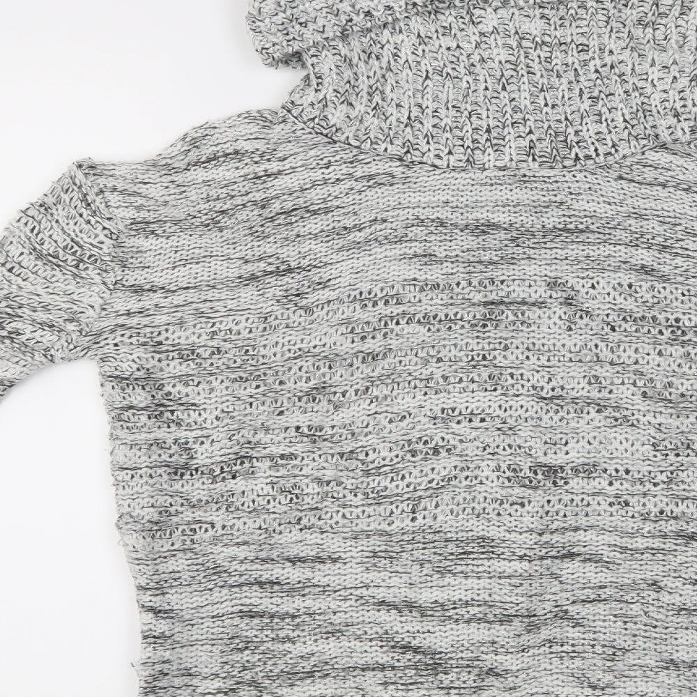 M&Co Womens Grey   Pullover Jumper Size M