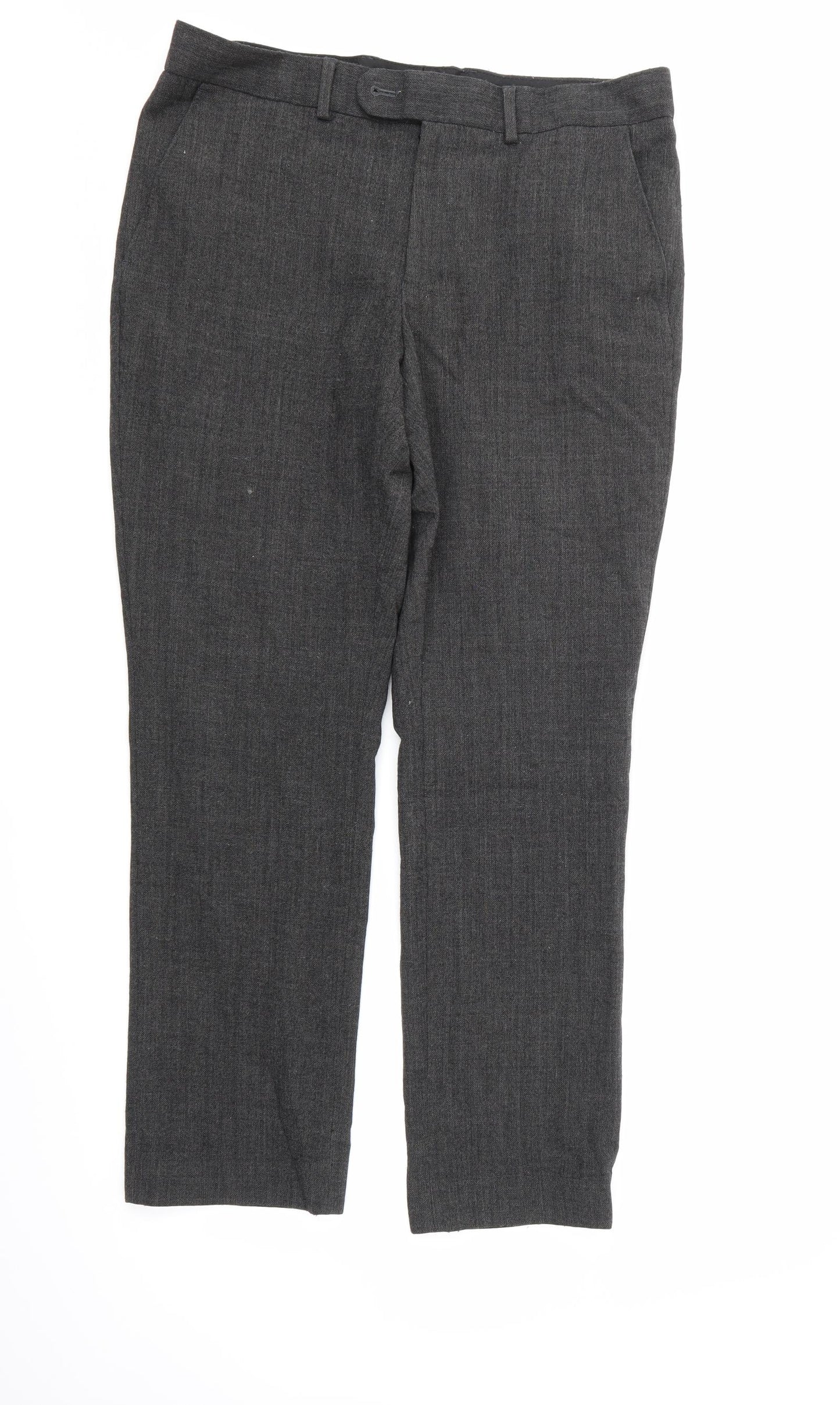 Preworn Mens Grey   Trousers  Size 34 L28 in