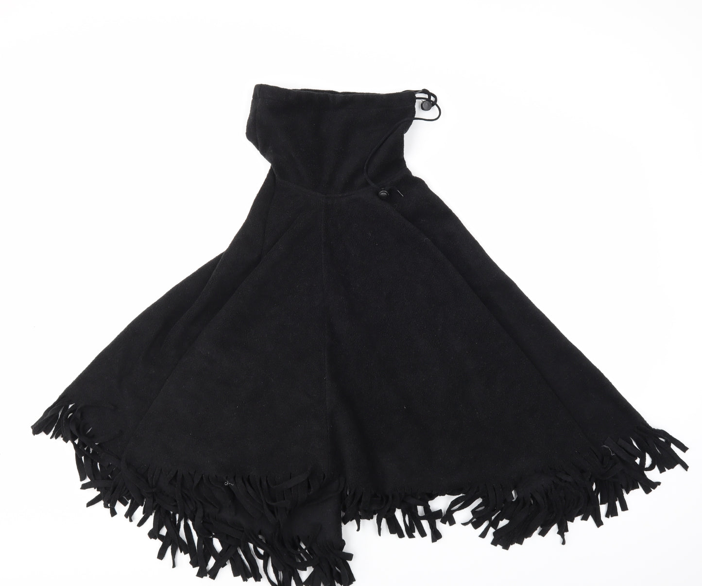 Preworn Womens Black   Wrap  One Size  - Poncho