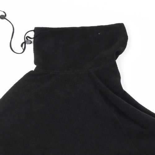 Preworn Womens Black   Wrap  One Size  - Poncho