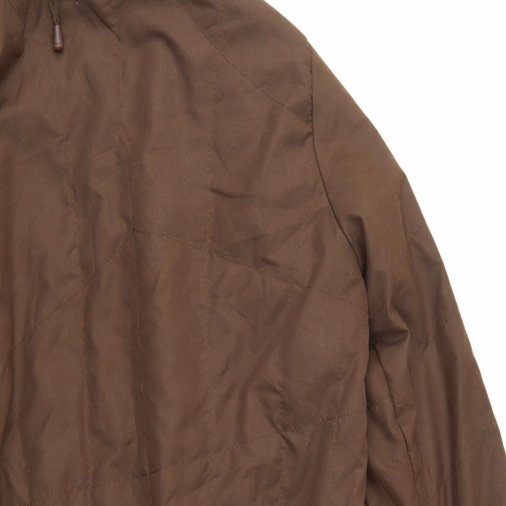 Preworn Womens Brown   Parka Coat