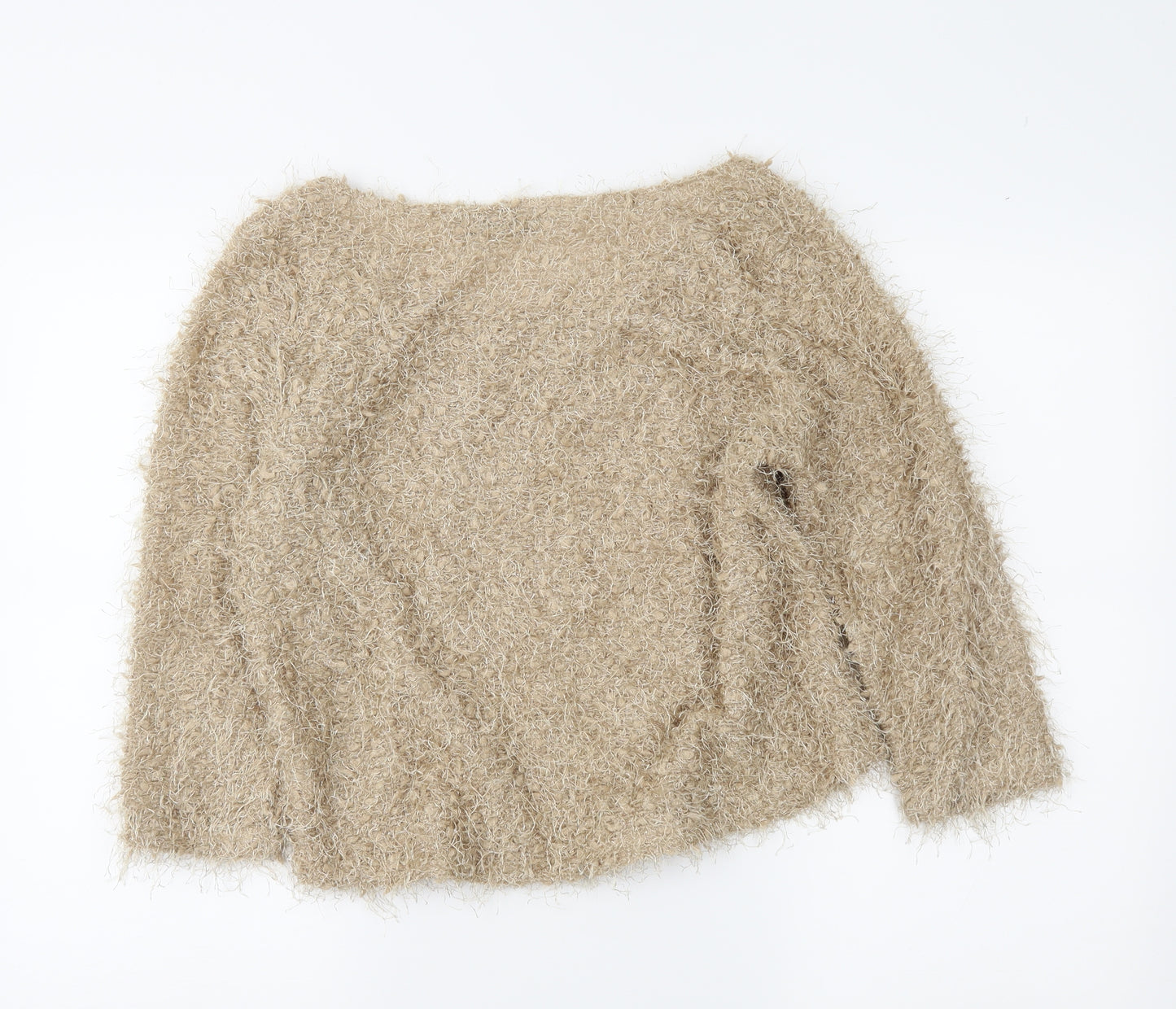 Zuppe Womens Brown   Pullover Jumper Size M