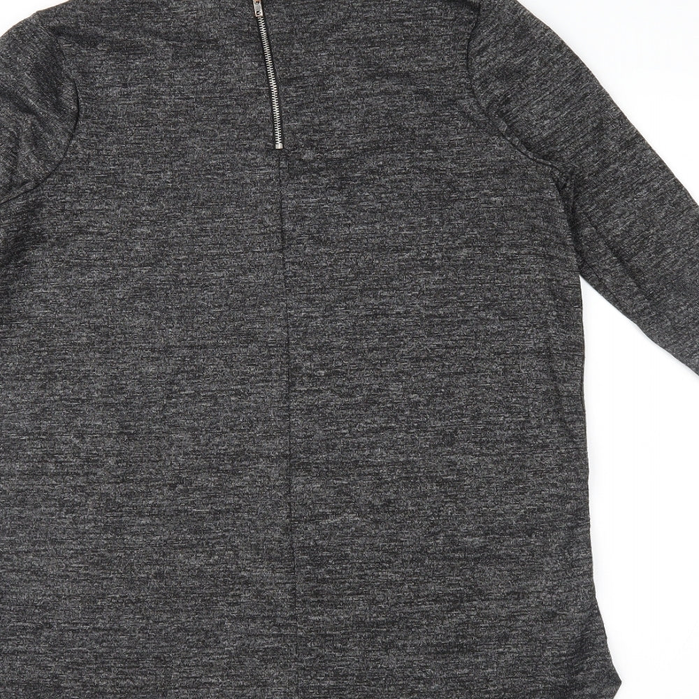 Primark Womens Grey   Tunic Jumper Size M