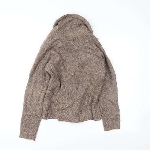 EWM Womens Beige   Cardigan Jumper Size S