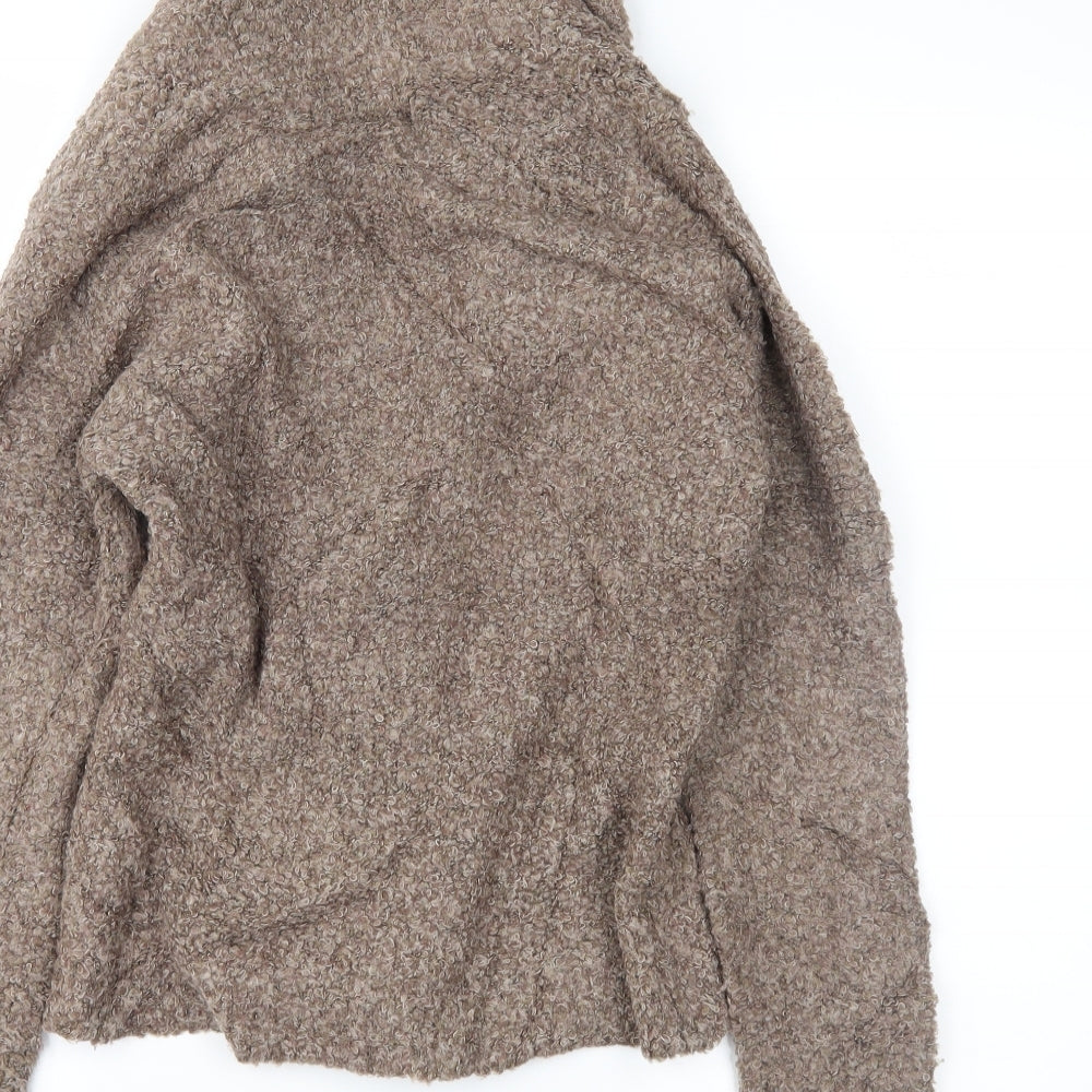 EWM Womens Beige   Cardigan Jumper Size S