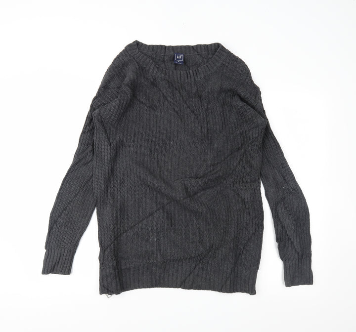 Gap Mens Grey Pullover Jumper Size M
