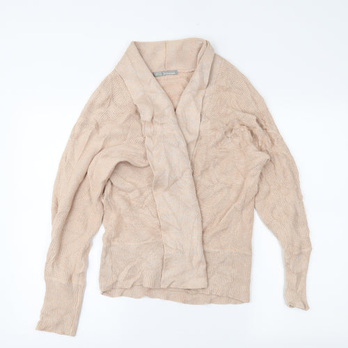 m&s Womens Pink   Wrap Jumper Size 18