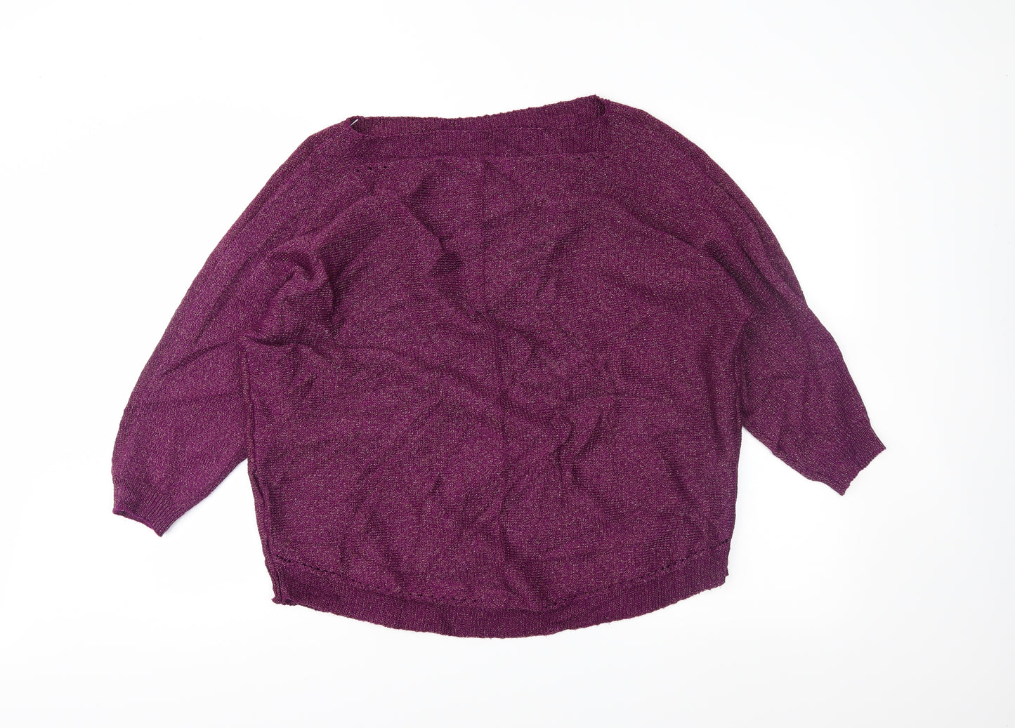 Preworn Womens Purple   Pullover Jumper Size L