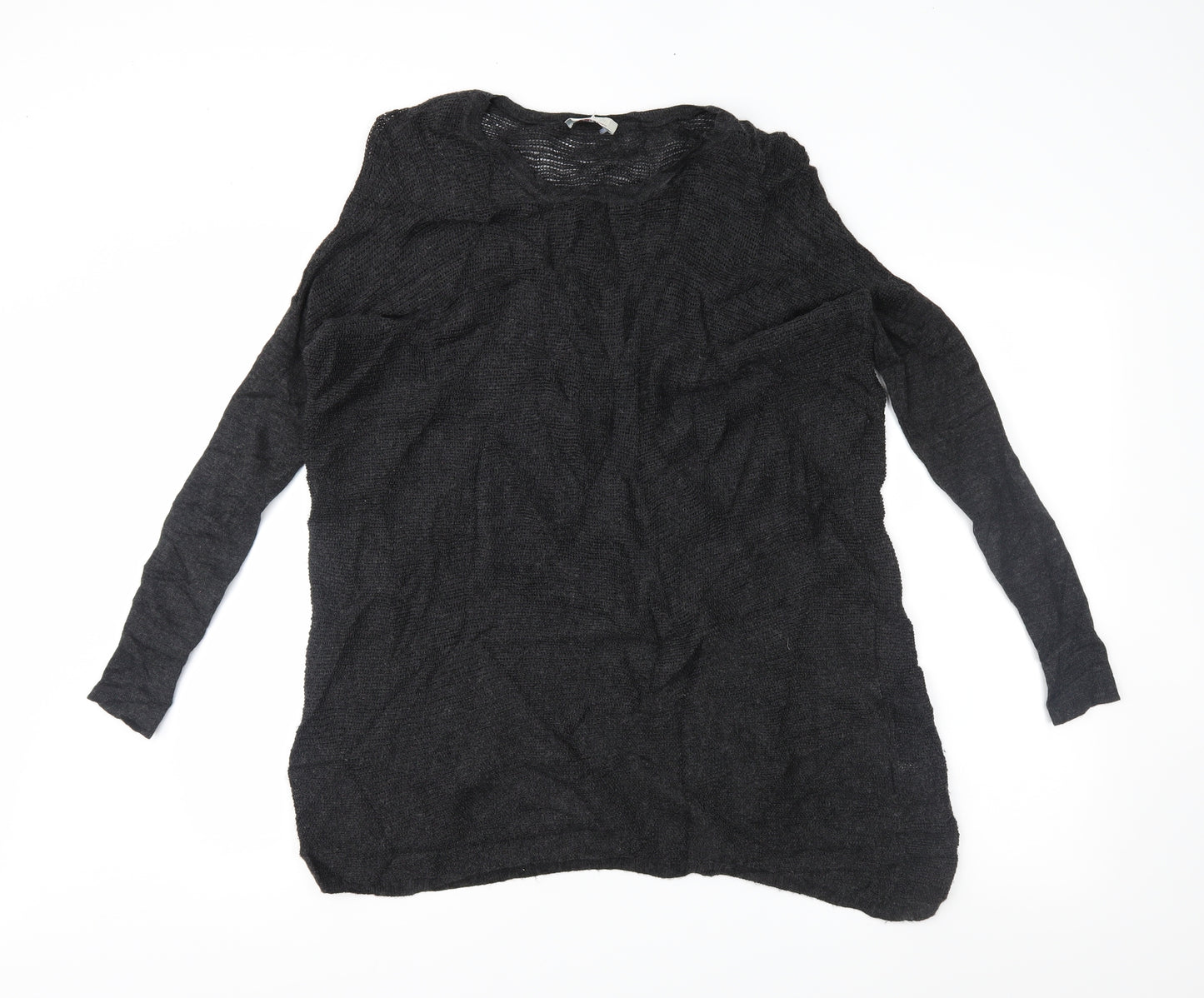 Wrap Womens Black   Pullover Jumper Size 8  - cold shoudler
