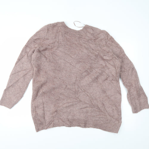 Zara Womens Pink   Pullover Jumper Size M