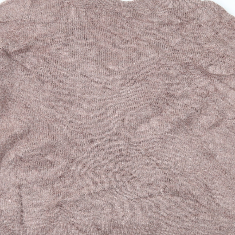 Zara Womens Pink   Pullover Jumper Size M