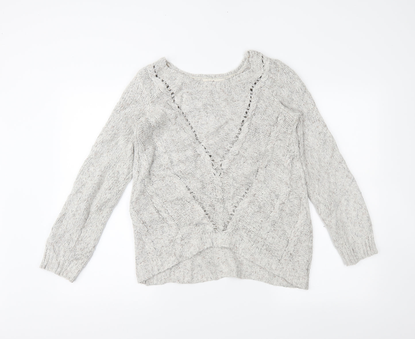 cachcach Womens Grey   Pullover Jumper Size 4