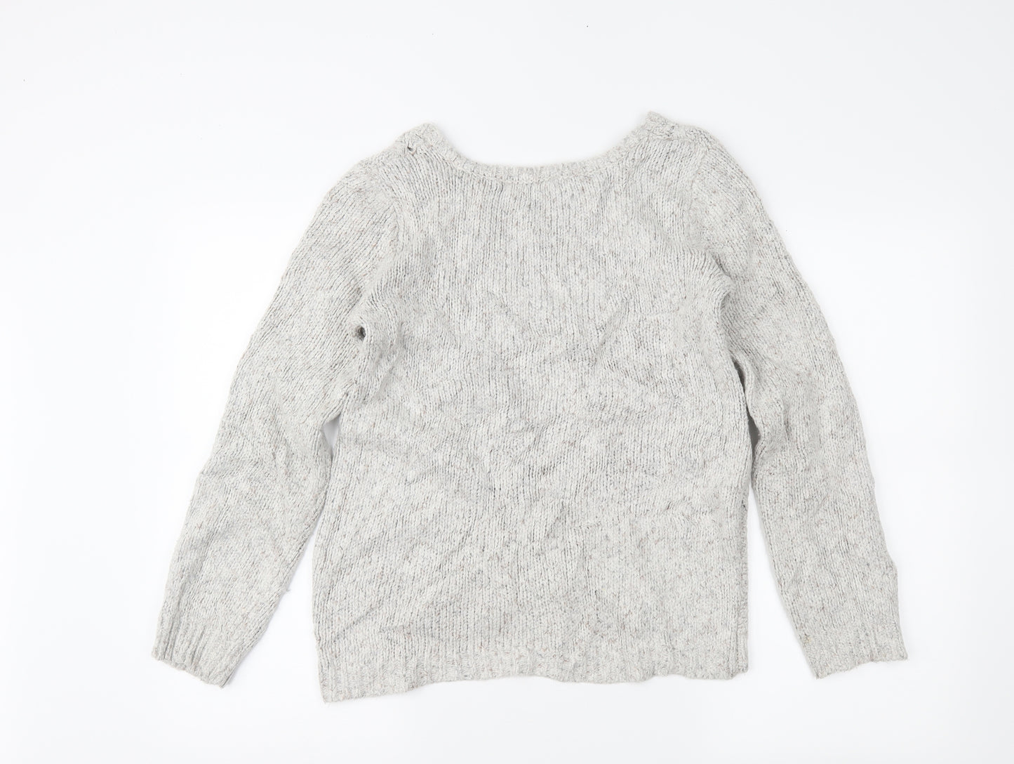 cachcach Womens Grey   Pullover Jumper Size 4