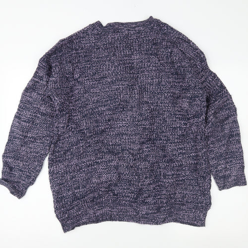 CAPSULE Womens Purple   Pullover Jumper Size 14