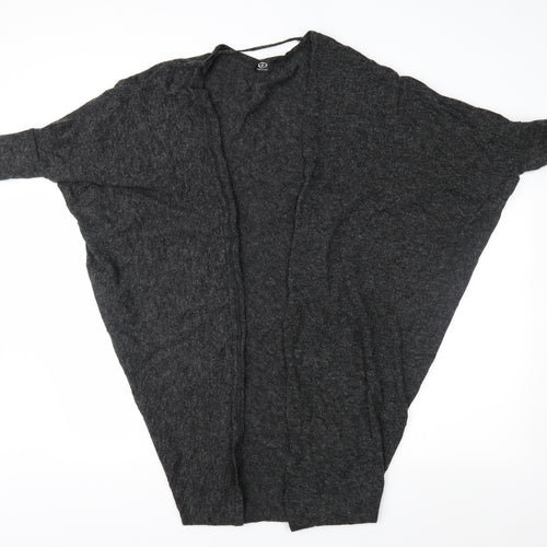 London Womens Grey   Cardigan Jumper One Size