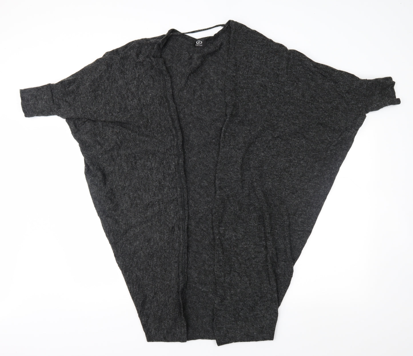 London Womens Grey   Cardigan Jumper One Size