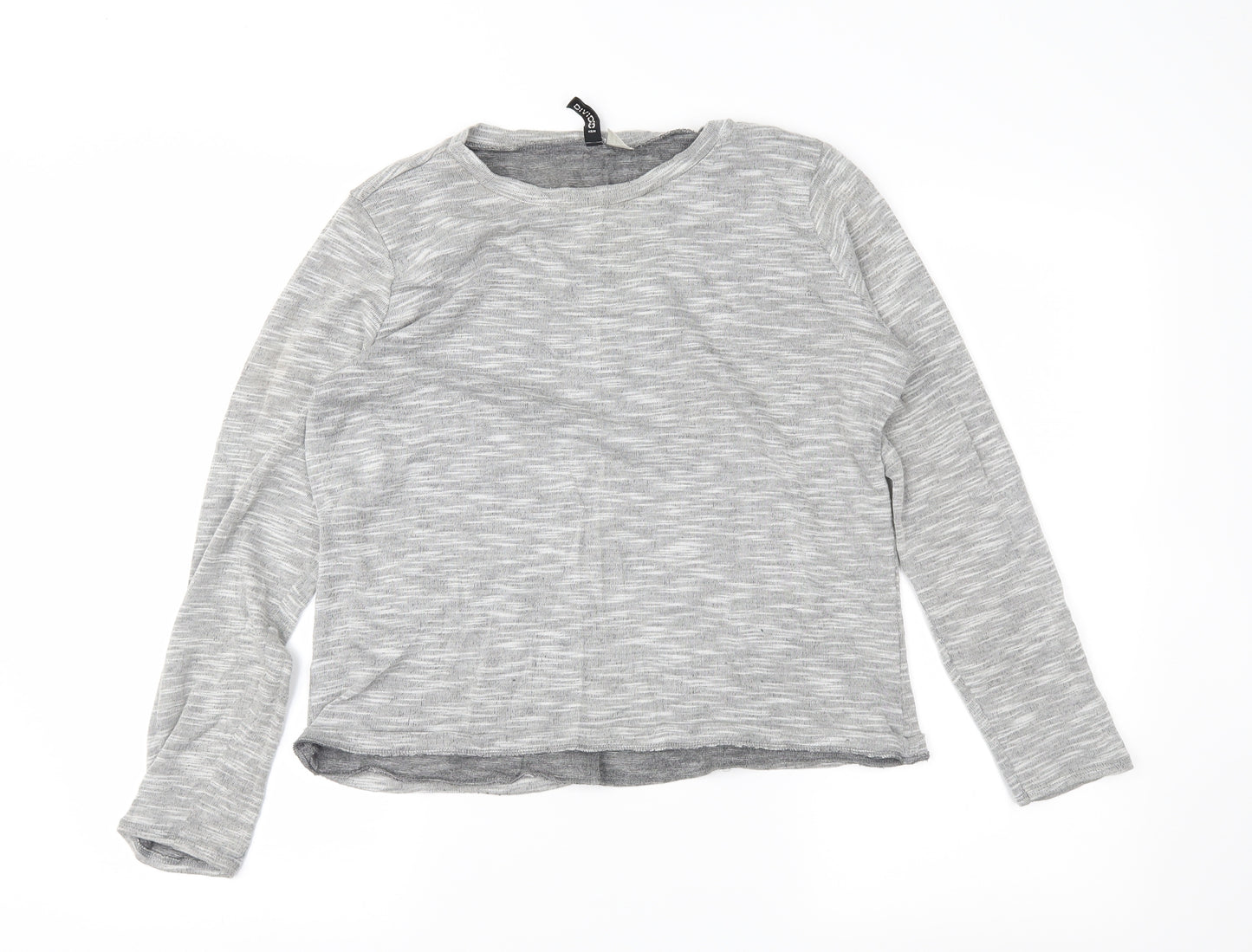 H&M Womens Grey   Tunic T-Shirt Size M