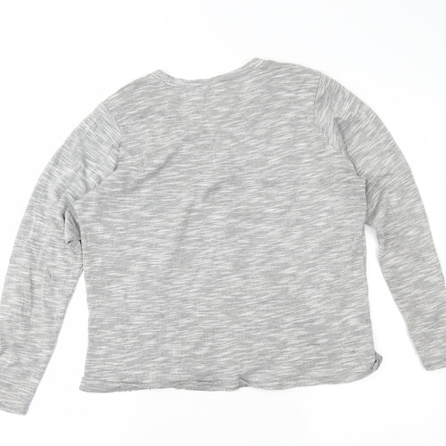 H&M Womens Grey   Tunic T-Shirt Size M