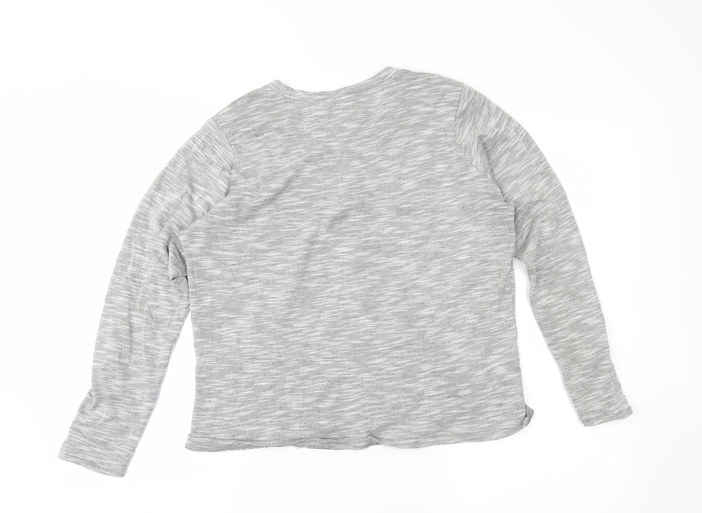 H&M Womens Grey   Tunic T-Shirt Size M