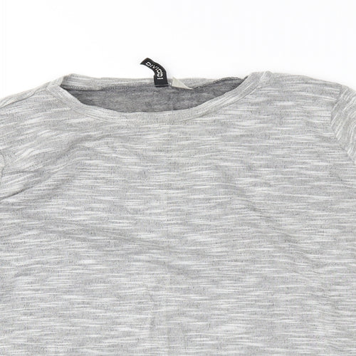 H&M Womens Grey   Tunic T-Shirt Size M