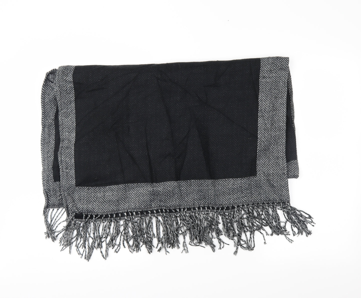 Preworn Womens Black    Shawl/Wrap