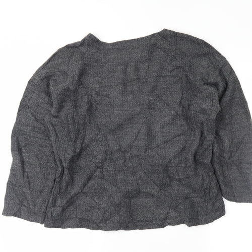 Zara Womens Grey   Pullover Jumper Size M