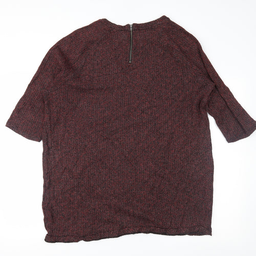 Topshop Womens Purple   Pullover Jumper Size 14