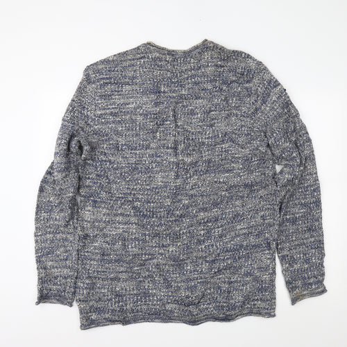 River Island Mens Blue   Pullover Jumper Size L