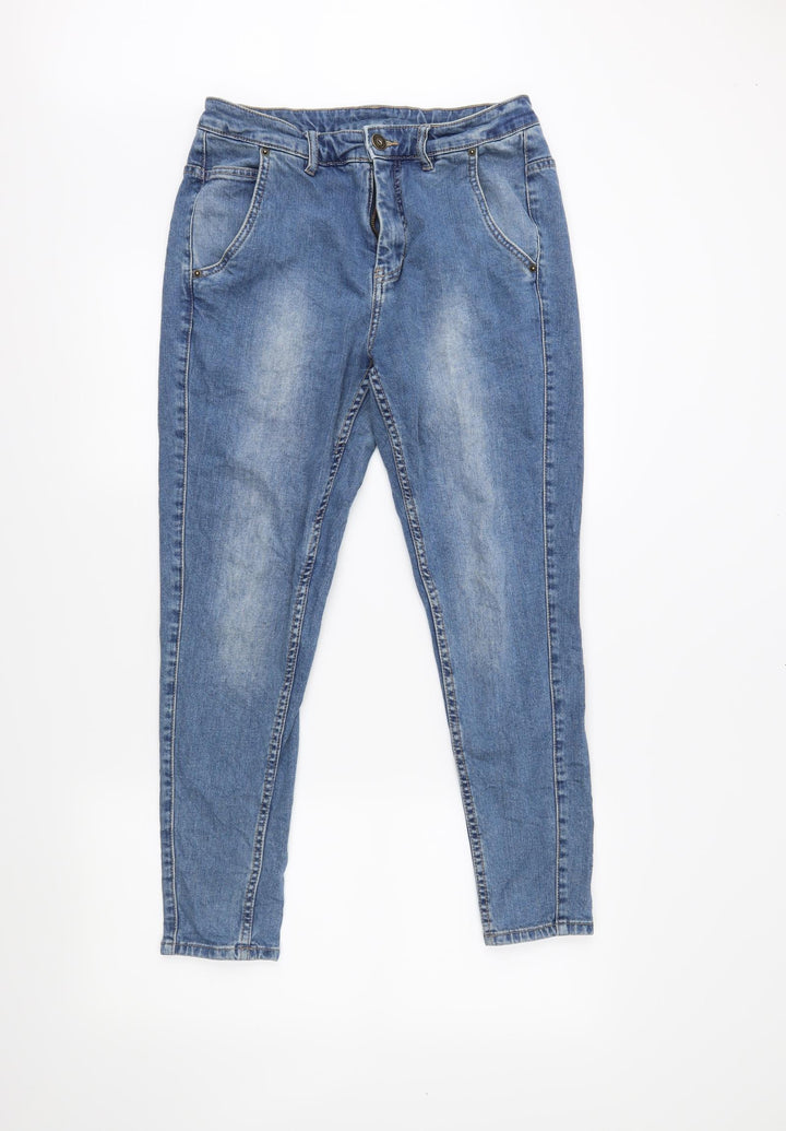 KappAhI Womens Blue Skinny Jeans Size 36 in L27 in