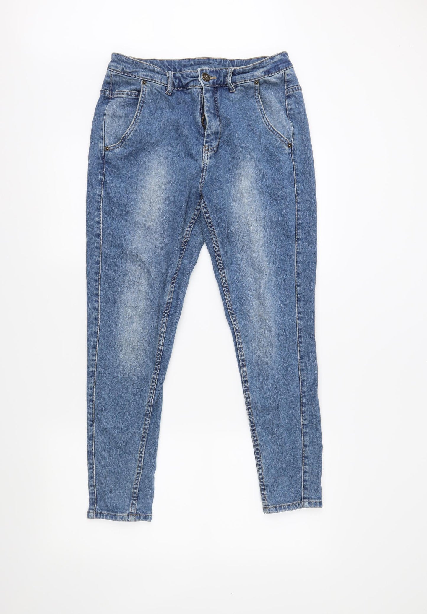 KappAhI Womens Blue   Skinny Jeans Size 36 in L27 in