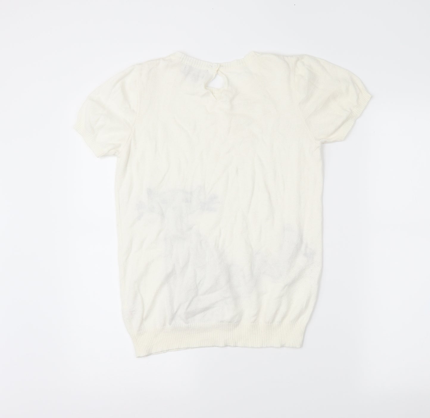 NEXT Womens Ivory   Tunic Jumper Size 10