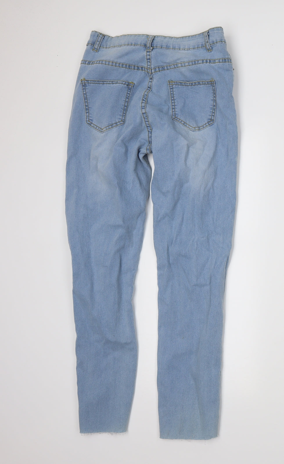 Preworn Womens Blue   Skinny Jeans Size M L27 in