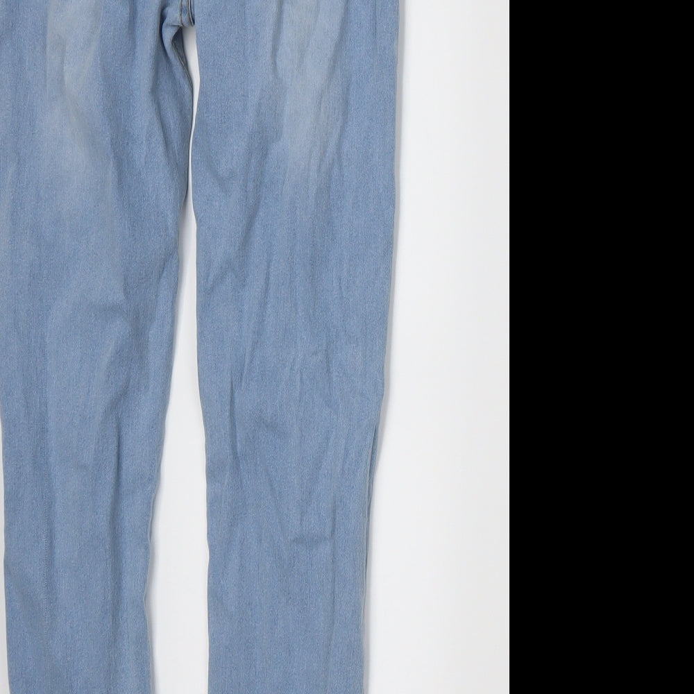 Preworn Womens Blue   Skinny Jeans Size M L27 in