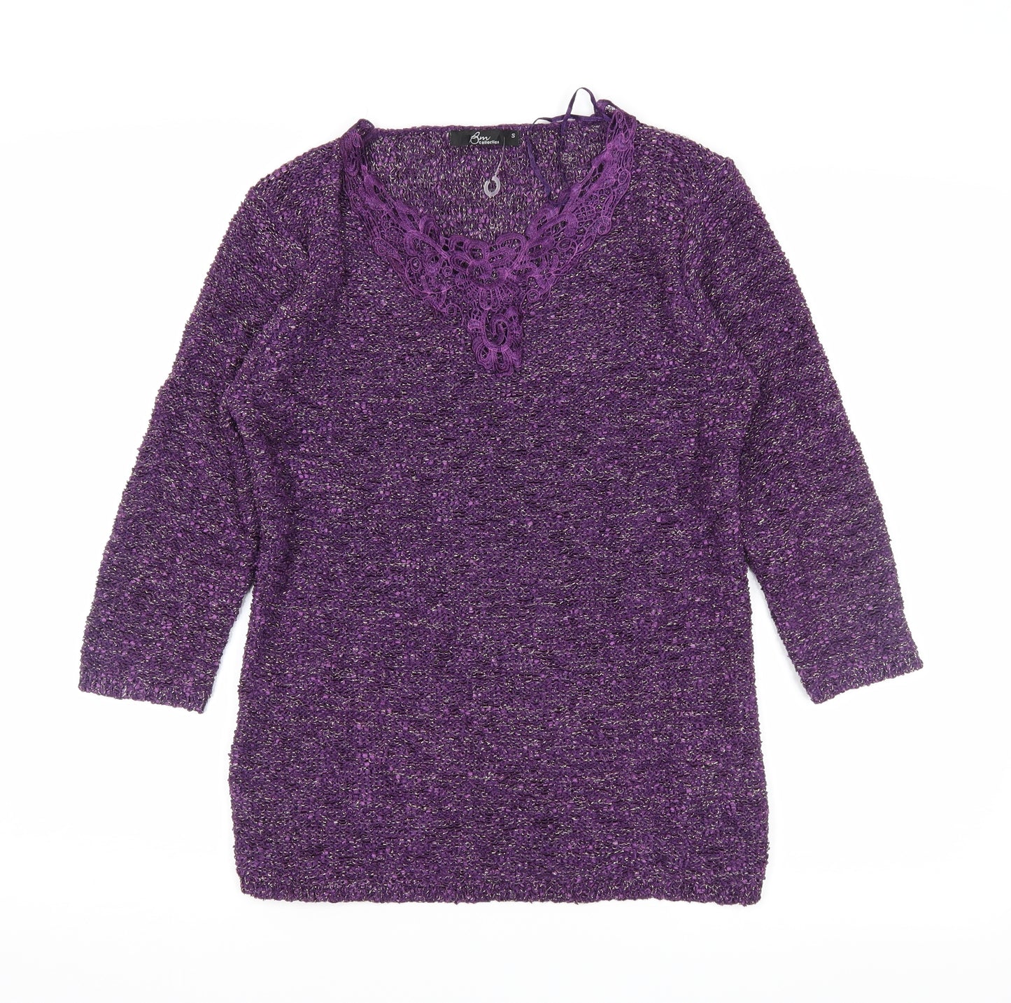 BM Womens Purple   Pullover Jumper Size S
