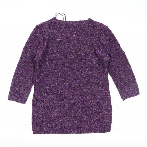 BM Womens Purple   Pullover Jumper Size S