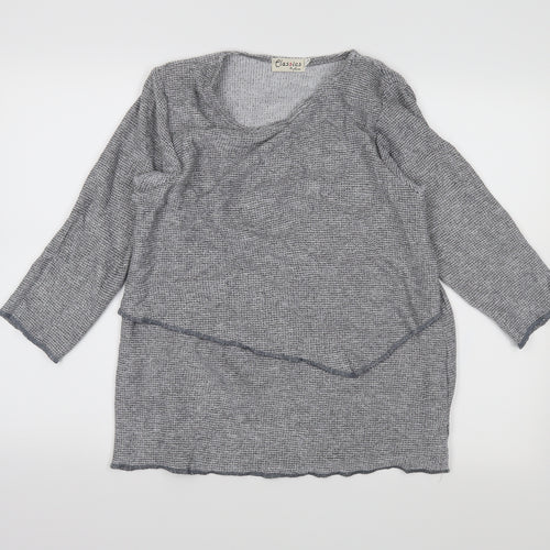 classics &more Womens Grey   Pullover Jumper Size M