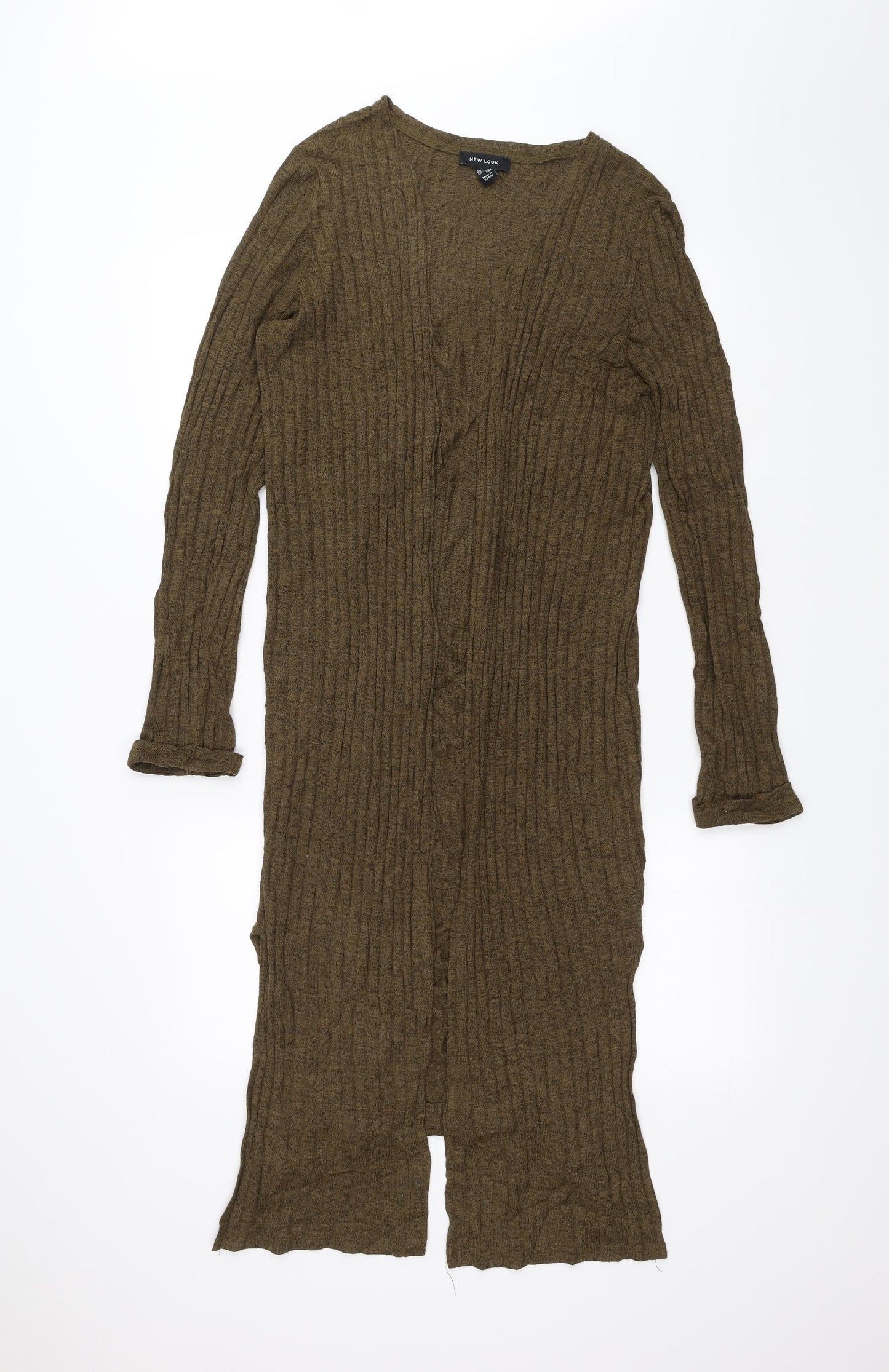 New Look Womens Brown   Cardigan Jumper Size L