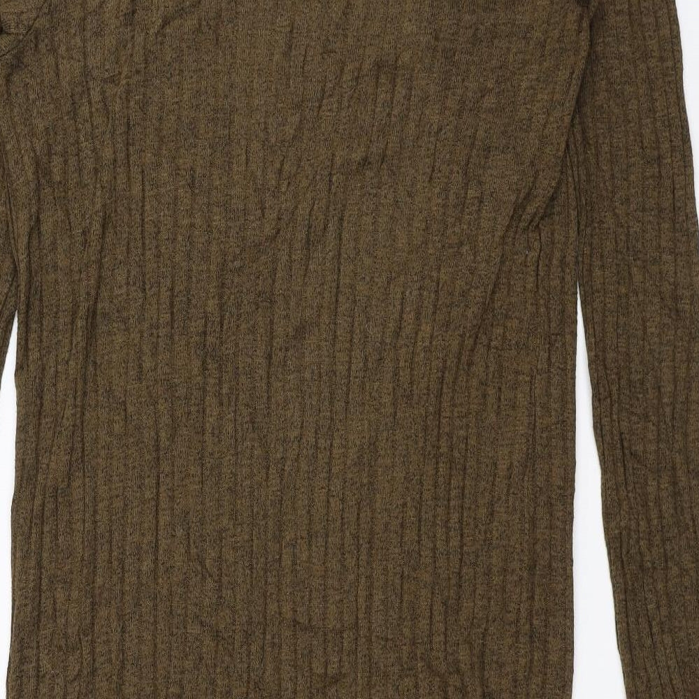 New Look Womens Brown   Cardigan Jumper Size L