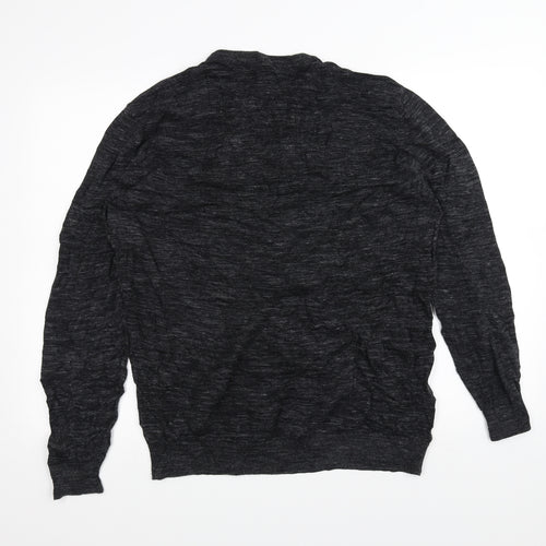 George Mens Black   Pullover Jumper Size L