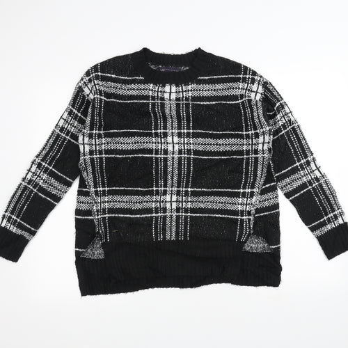 Marks and Spencer Womens Black  Knit Pullover Jumper Size S