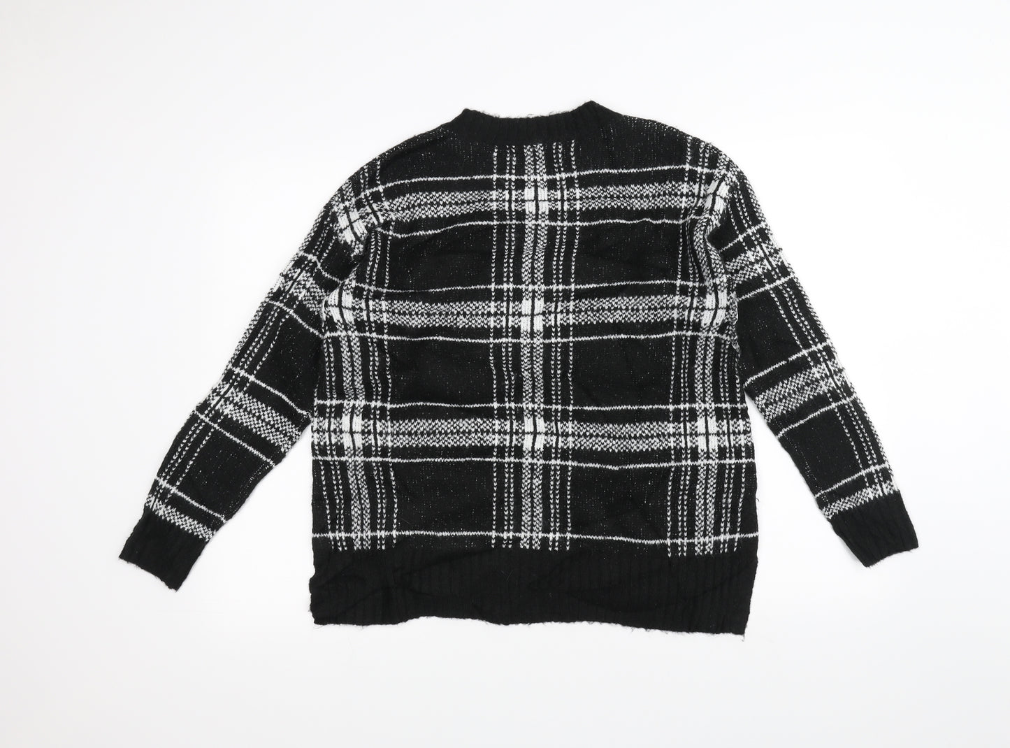 Marks and Spencer Womens Black  Knit Pullover Jumper Size S