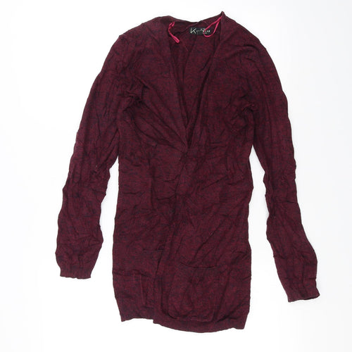 New Look Womens Red   Cardigan Jumper Size 8