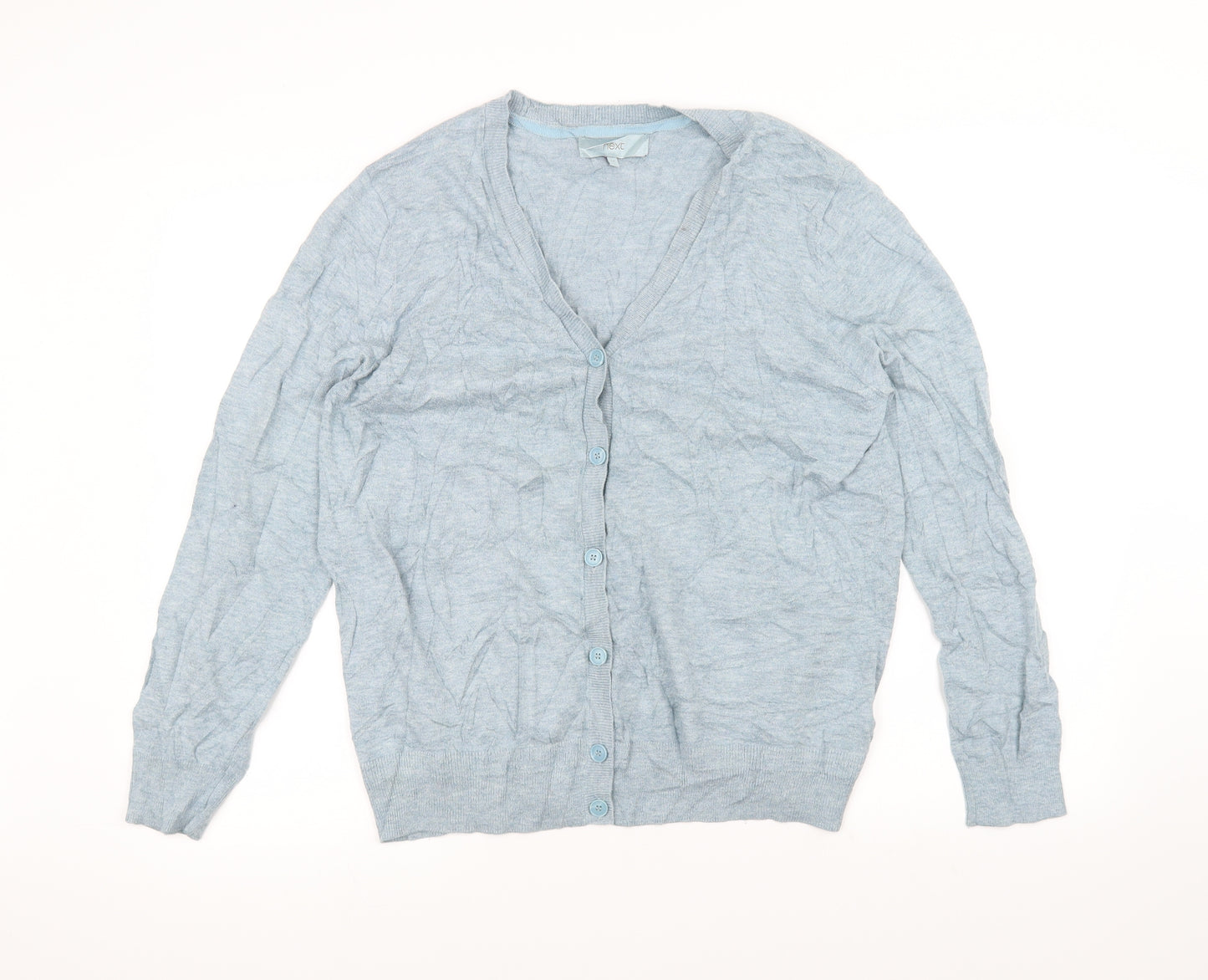 NEXT Womens Blue   Cardigan Jumper Size 14