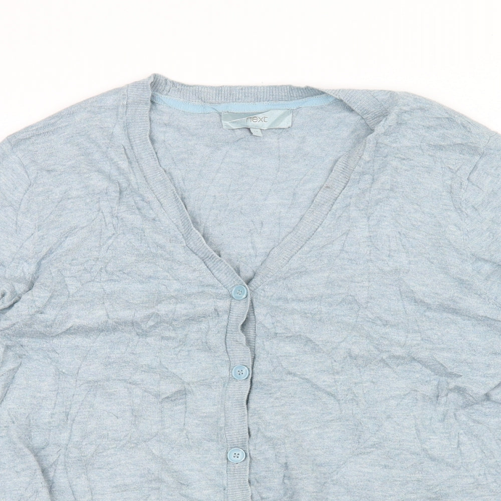 NEXT Womens Blue   Cardigan Jumper Size 14
