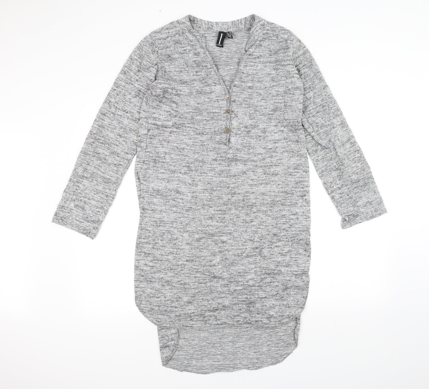 ISABEL LONDON Womens Grey   Pullover Jumper Size 10