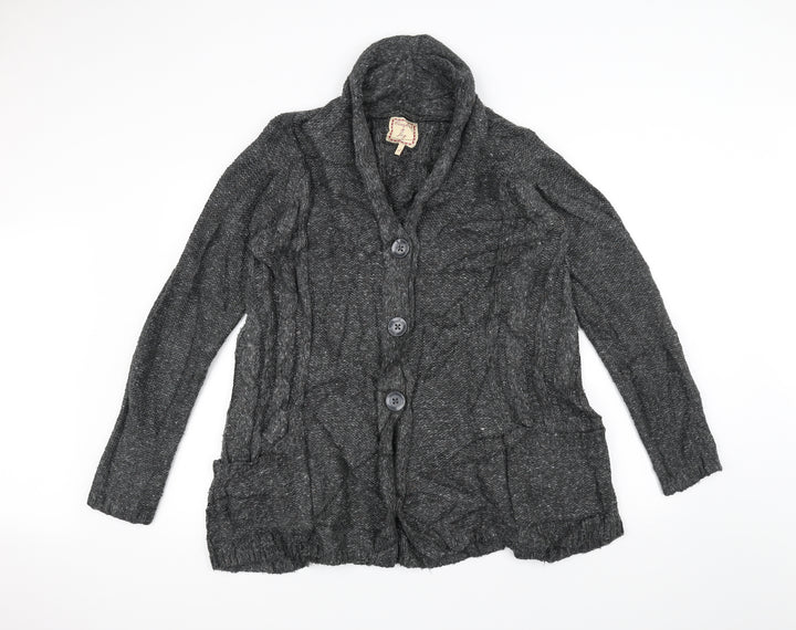 NEXT Womens Grey  Knit Jacket  Size XL