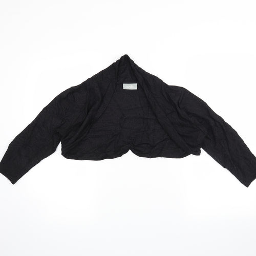 Wallis Womens Black   Cape Jumper Size L