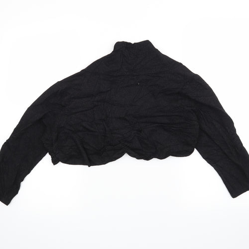 Wallis Womens Black   Cape Jumper Size L