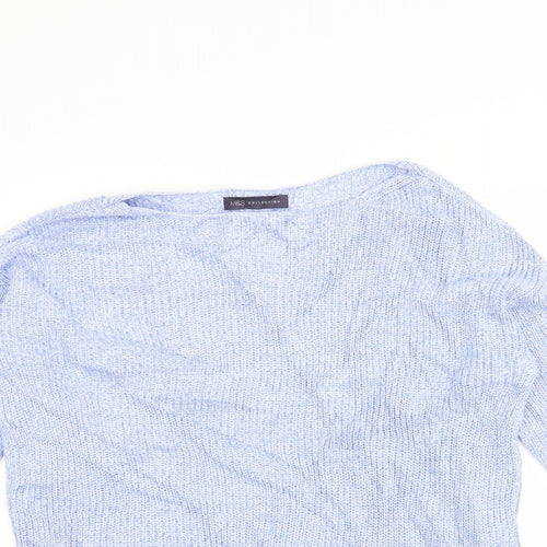 Marks and Spencer Womens Blue   Pullover Jumper Size M